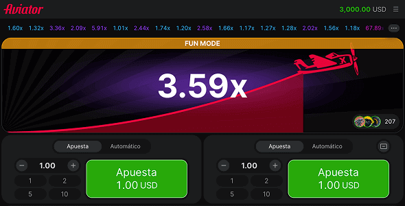 Ir a jugar al juego Aviator Juego Aviator de 1xSlots