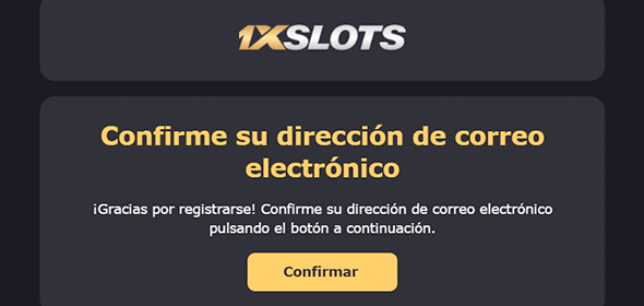 Confirma tu registro